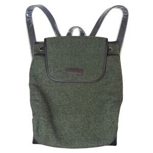 New Faribault Woolen Mill Company Green Wool Pack Backpack Bag